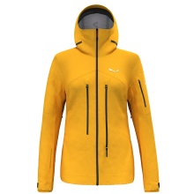 Salewa Alpin Hiking Jacket Ortles GTX Pro Stretch (waterproof, 3-layer) yellow ladies